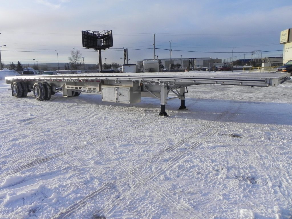 tandem axel flat deck trailer canada