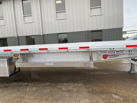 2024 Doonan Specialized 53' Titanium Flat Deck Trailer; Tandem Axle ...