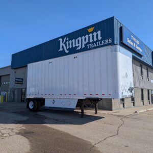 USED 2019 Wabash Dry Van Pup; Single Axle
